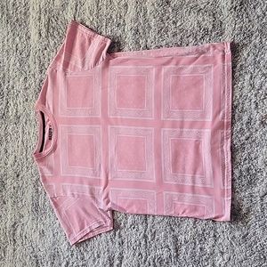 ***BARELY WORN*** Pink bandana print seven souls tee men's Large